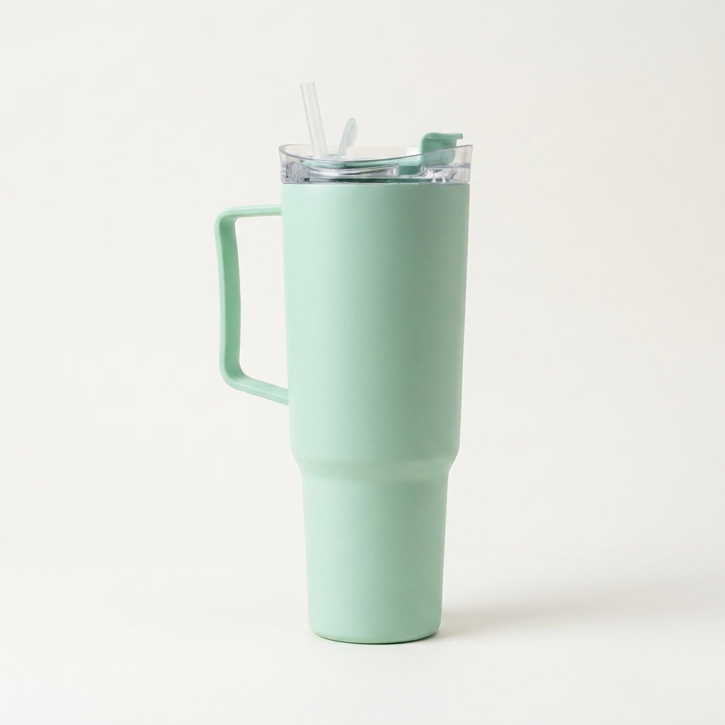 Toony Tumbler 1800ml Travel Mug with Handle & Straw (1 Pc) enhanced 1